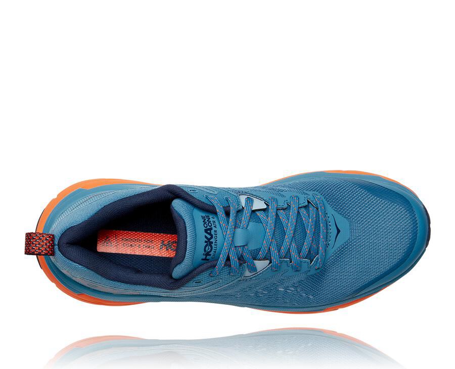 Zapatillas Trail Hoka One One Hombre - Challenger Atr 6 - Azules - UPN213064